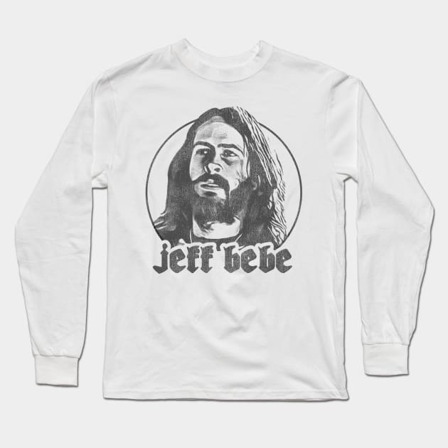 Jeff Bebe Long Sleeve T-Shirt by darklordpug